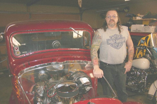 old hot rod chevy