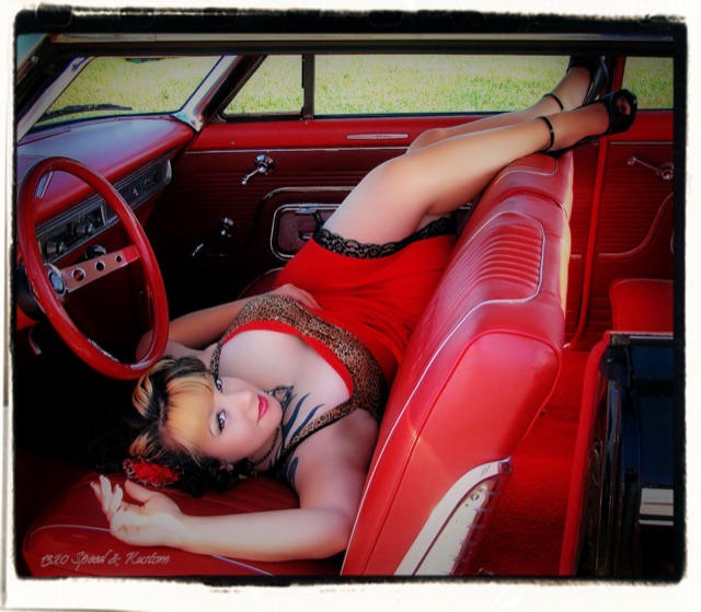 Stiletto in a '63 Ford Galaxie