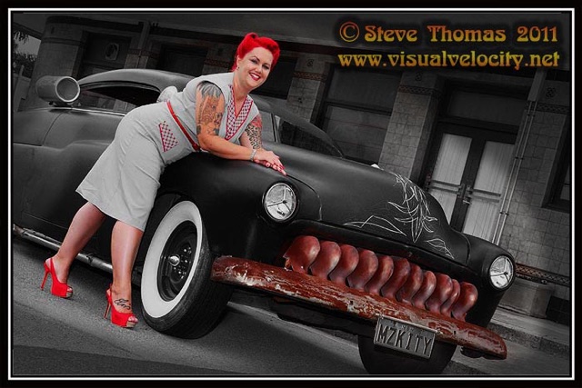 Chantel & her 49 Merc